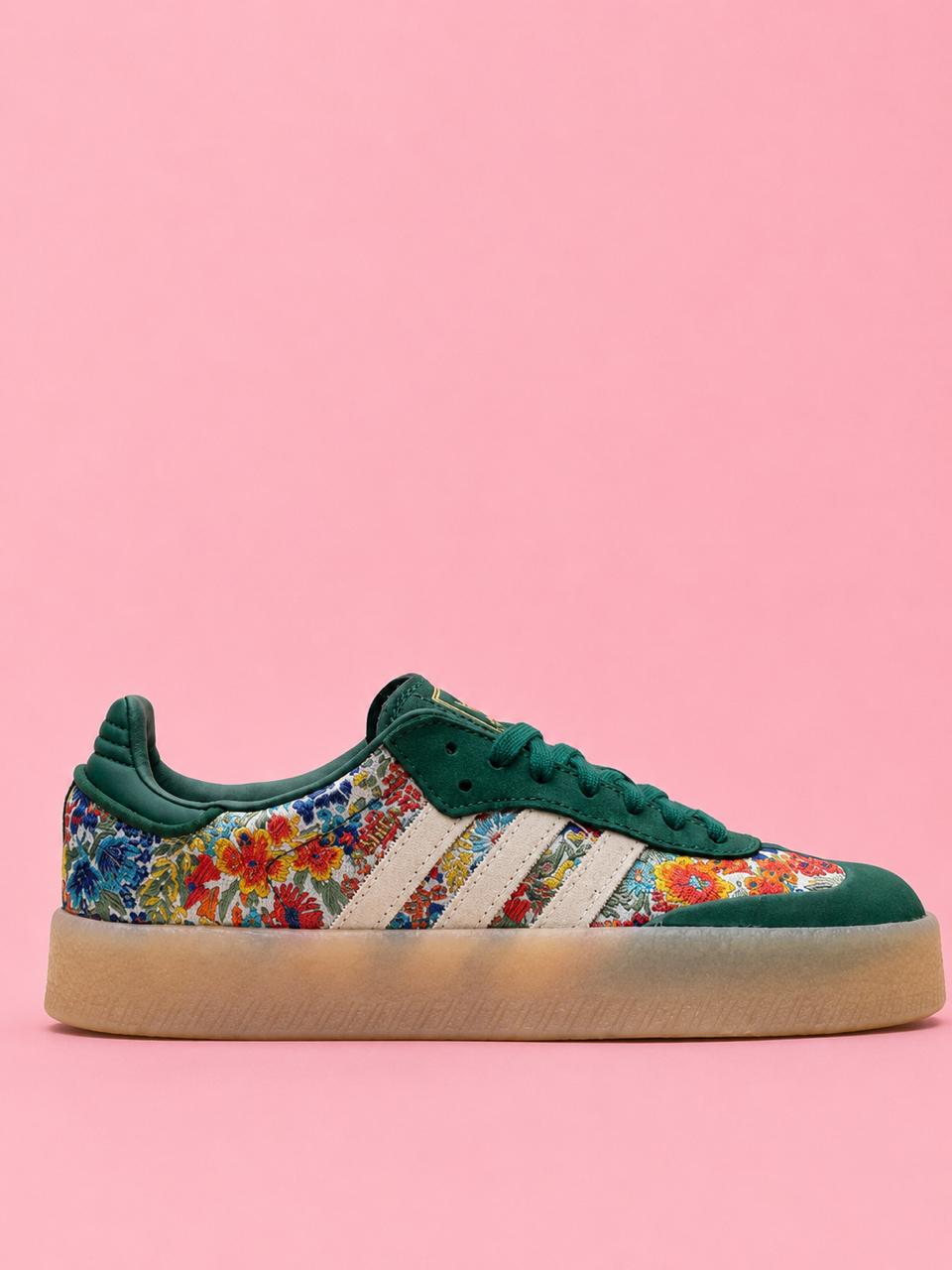 Adidas Sambae - Liberty London “Collective Green”